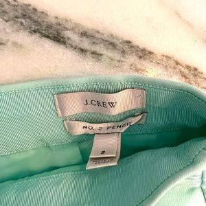 J.Crew No.2 Cotton Pencil Skirt- size 2